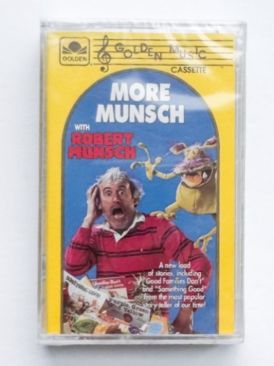 Robert Munsch Other - Vintage More Munsch Audio Cassette Tape Robert Munsch 1992 Factory Sealed New